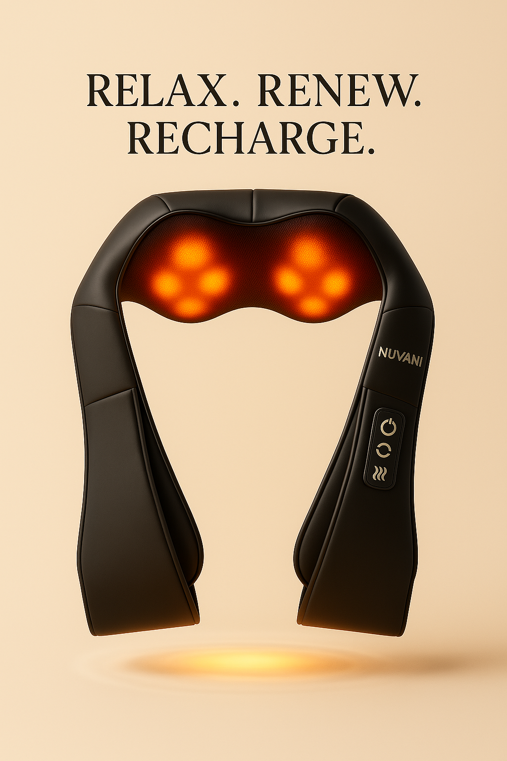 NUVANI™ Neck, Shoulder & Back Massager with Heat