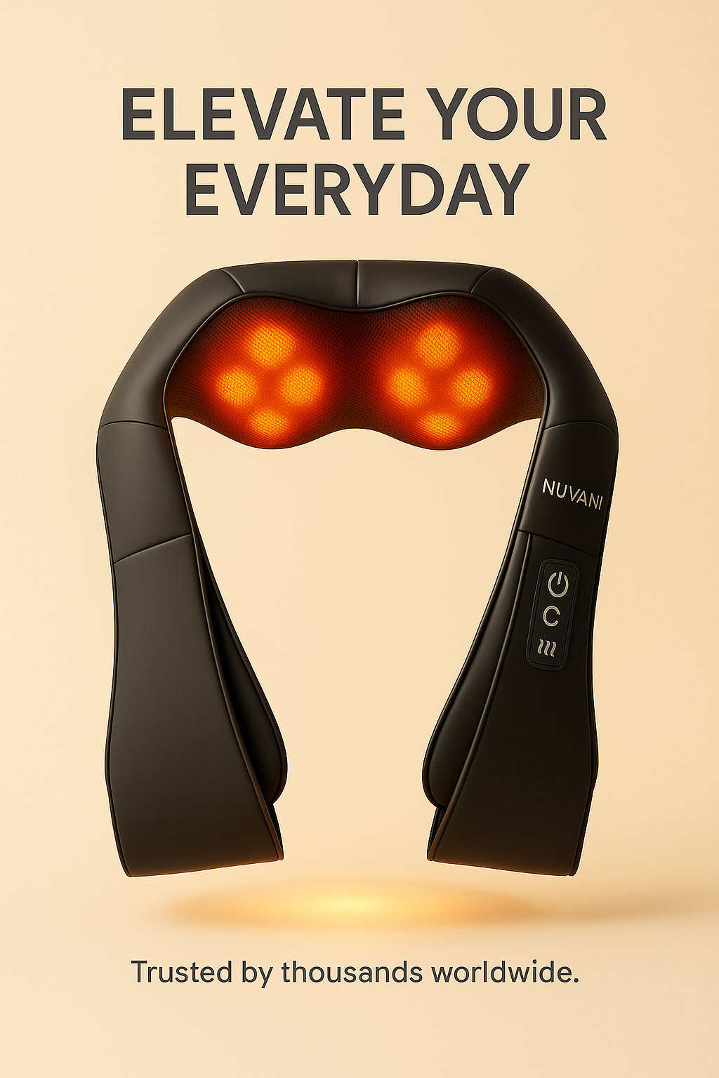 NUVANI™ Neck, Shoulder & Back Massager with Heat