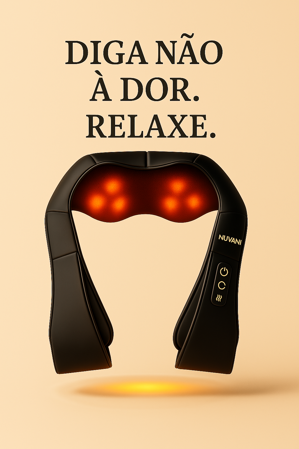 Nuvani Massagador Shiatsu Pescoço e Ombro