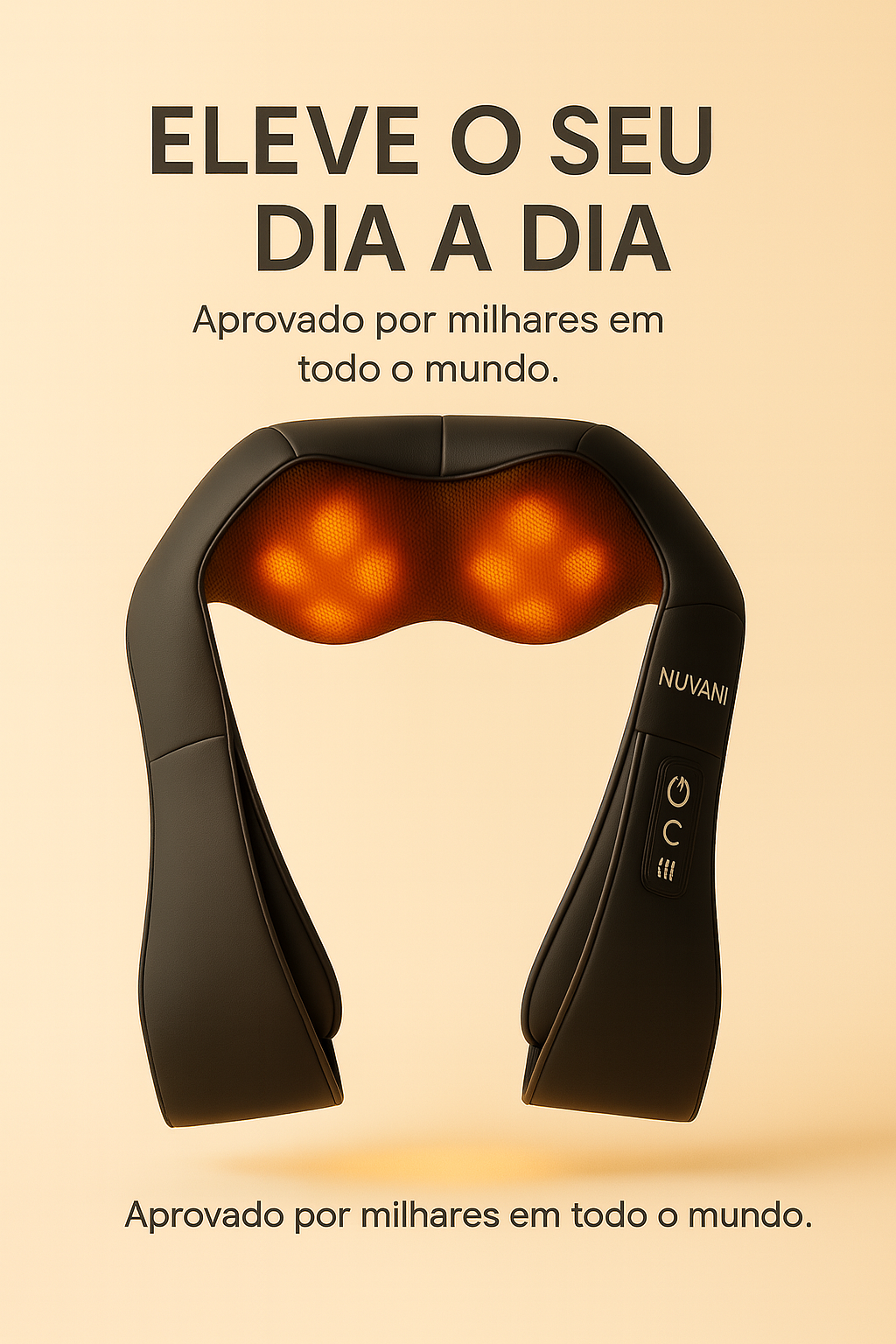 Nuvani Massagador Shiatsu Pescoço e Ombro